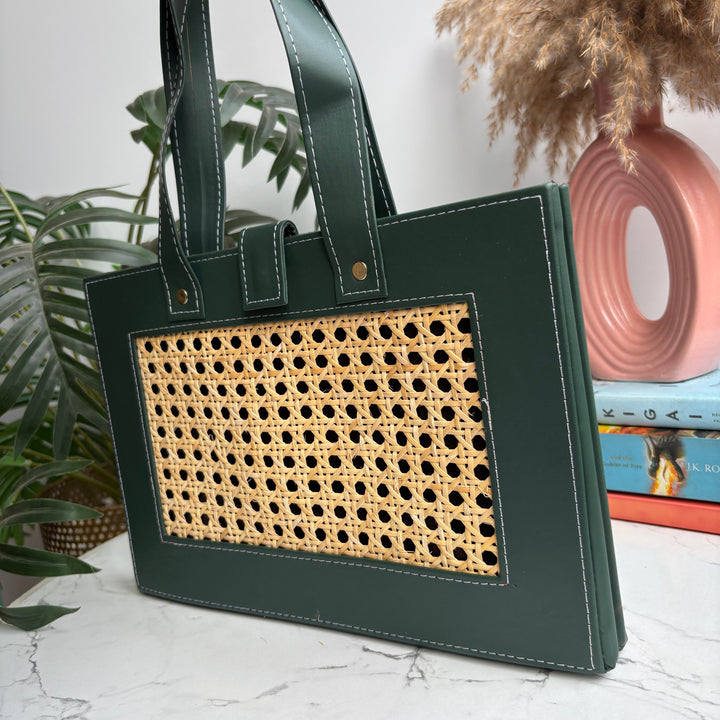 Luxe Collapsible Rattan Bags