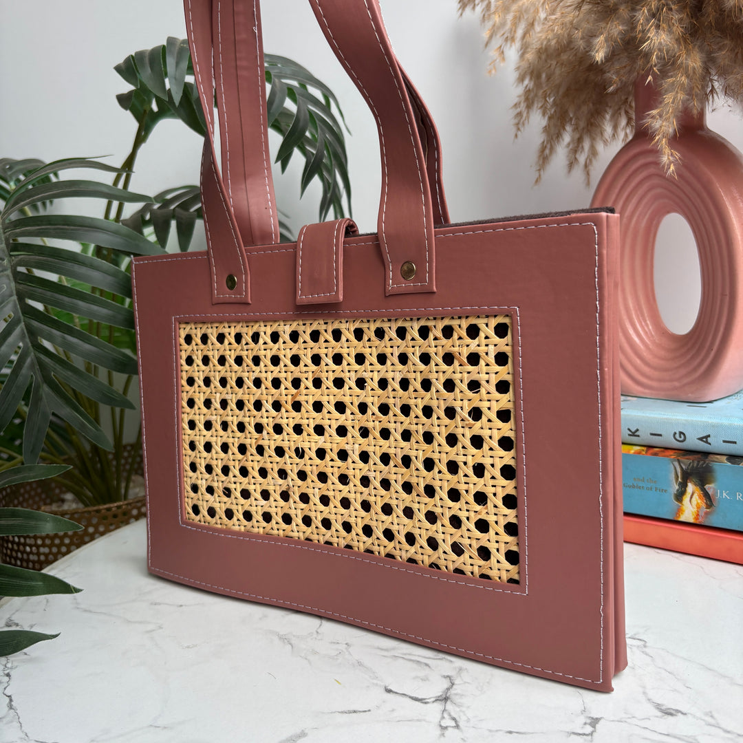 Luxe Collapsible Rattan Bags