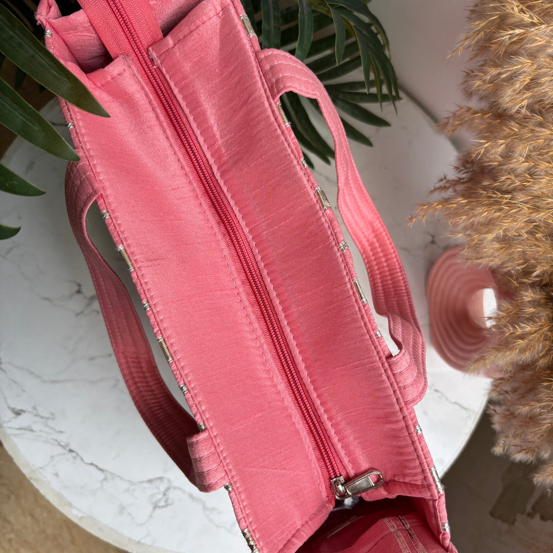 Gota patti Bags with zip - Large